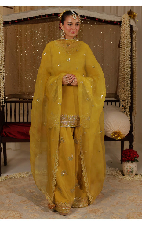 Butterscotch yellow Outfit